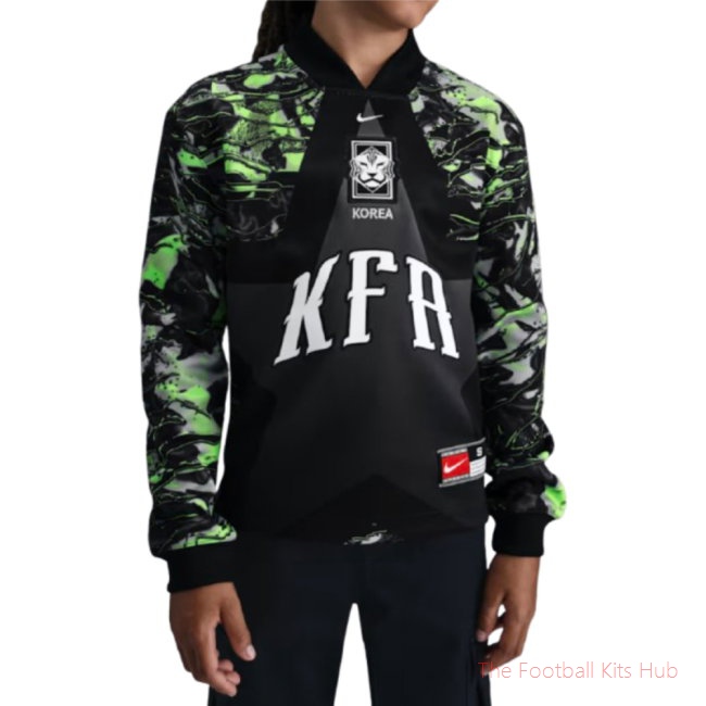 2026-2027 Korea Hollywood Goalkeeper Shirt (Black) - Kids