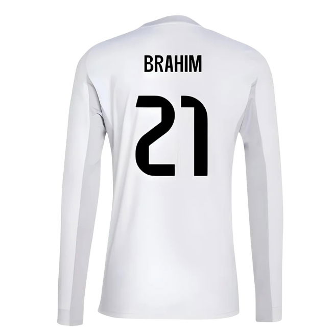 2025-2026 Real Madrid Home Official Licensed (Brahim 21)
