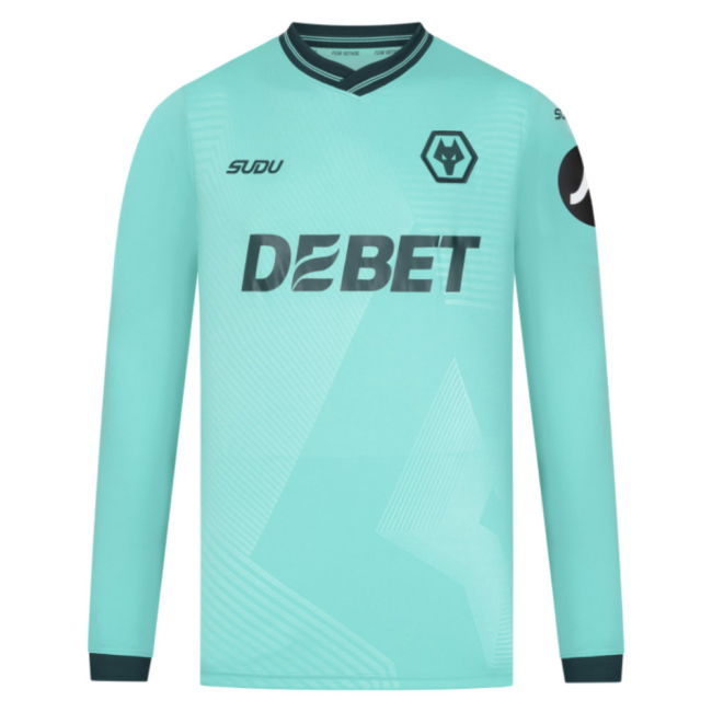 2025-2026 Wolves Long Sleeve Away Shirt (Toti 24)