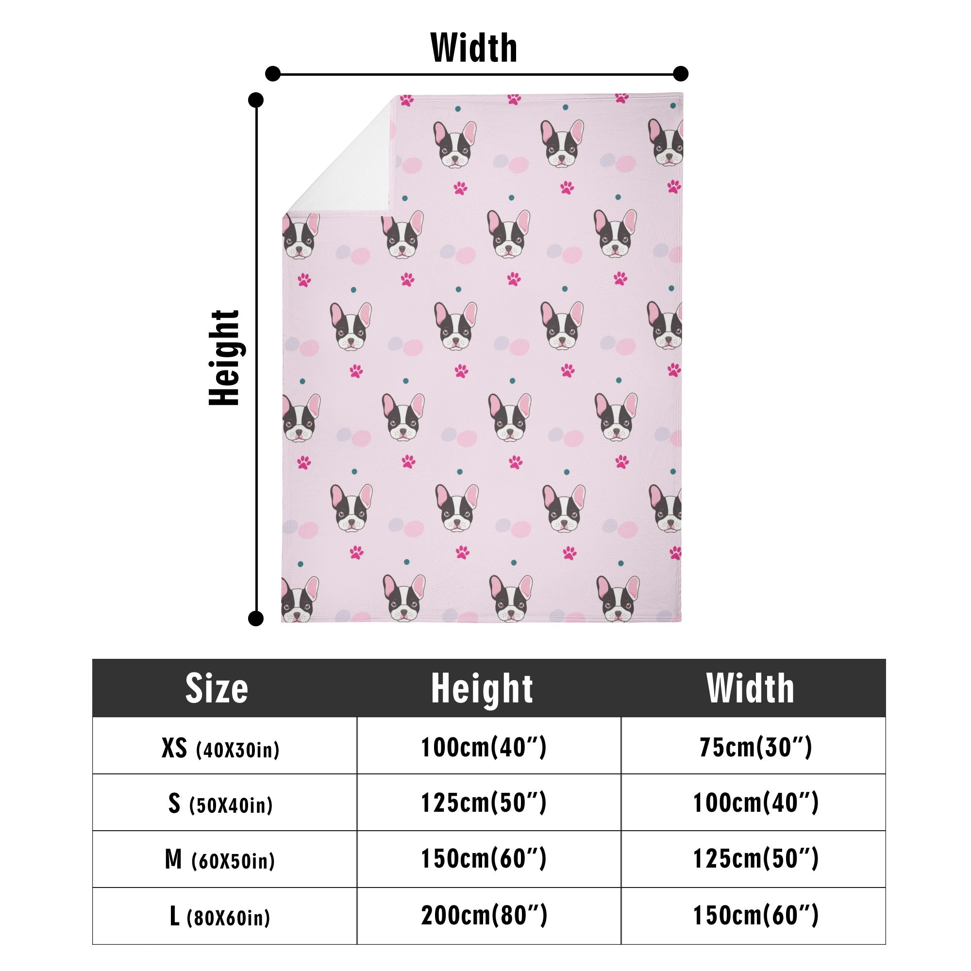 French Bulldog Prince Blanket Cute Frenchie Essential