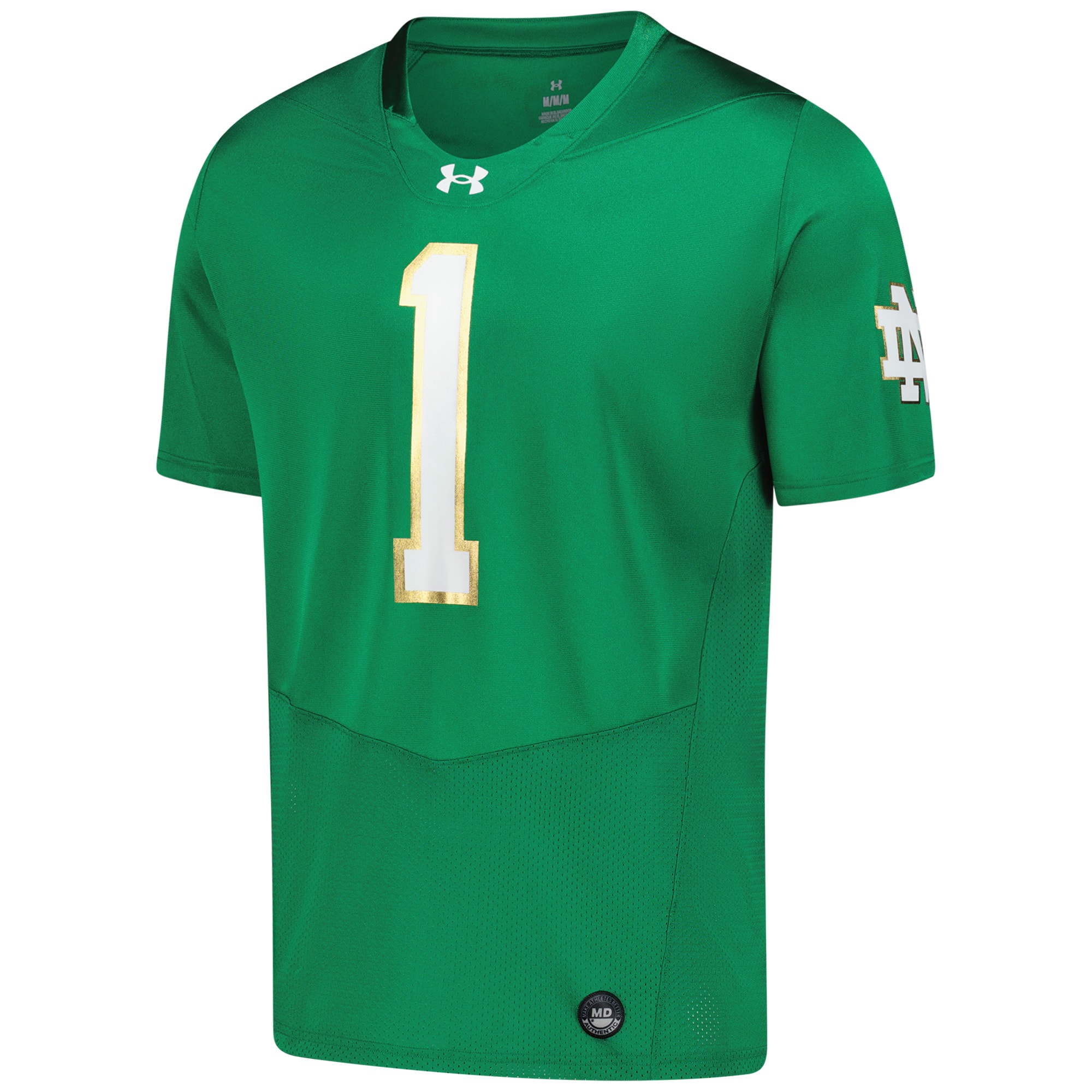 [NJP] Notre Dame Fighting Irish Replica Football Jersey - Green