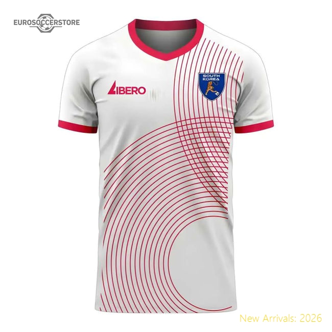 High-quality South Korea 2025-2026 Away Concept Football Kit (libero)