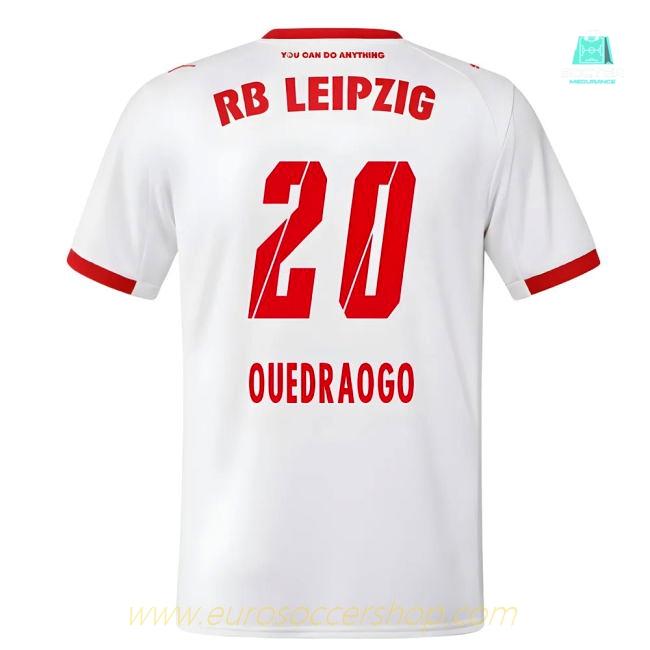 2025-2026 Red Bull Leipzig Home Shirt (Ouedraogo 20)