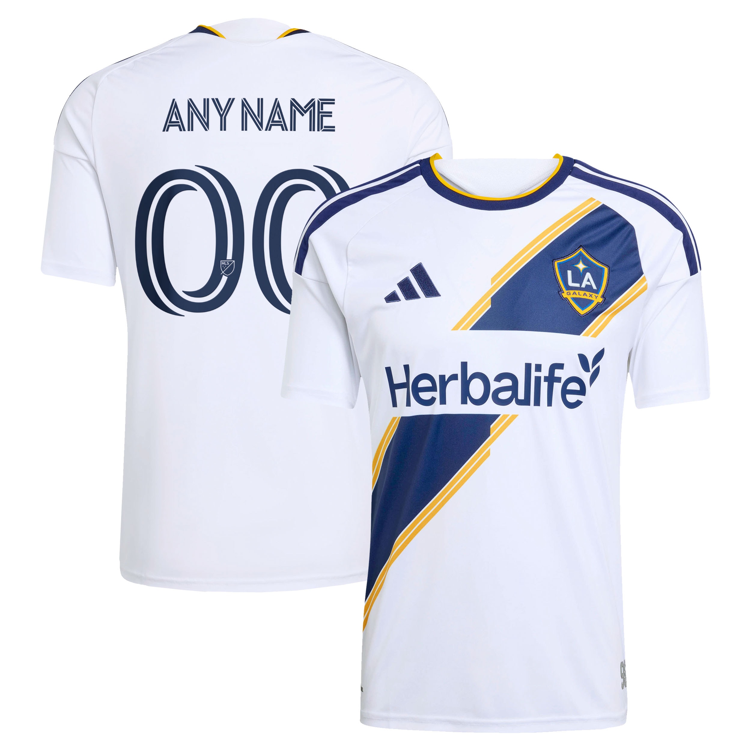 [JED] Women's LA Galaxy 2026 The VeloCITY Kit Replica Custom Jersey - White