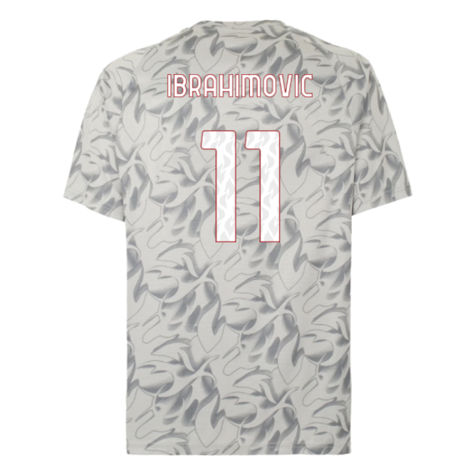 2025-2026 AC Milan Sleek Jersey (Smokey Gray) Antibacterial