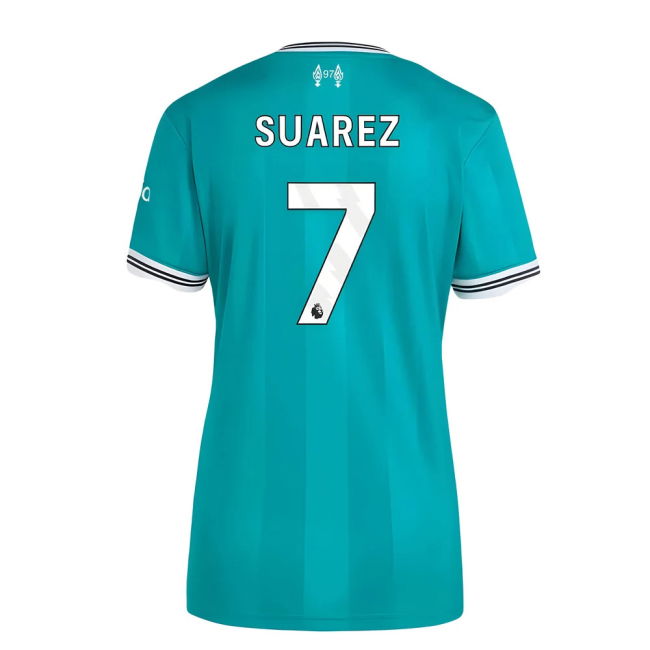 2025-20 Liverpool Third Soccer Jersey Suarez (7) L M Women S