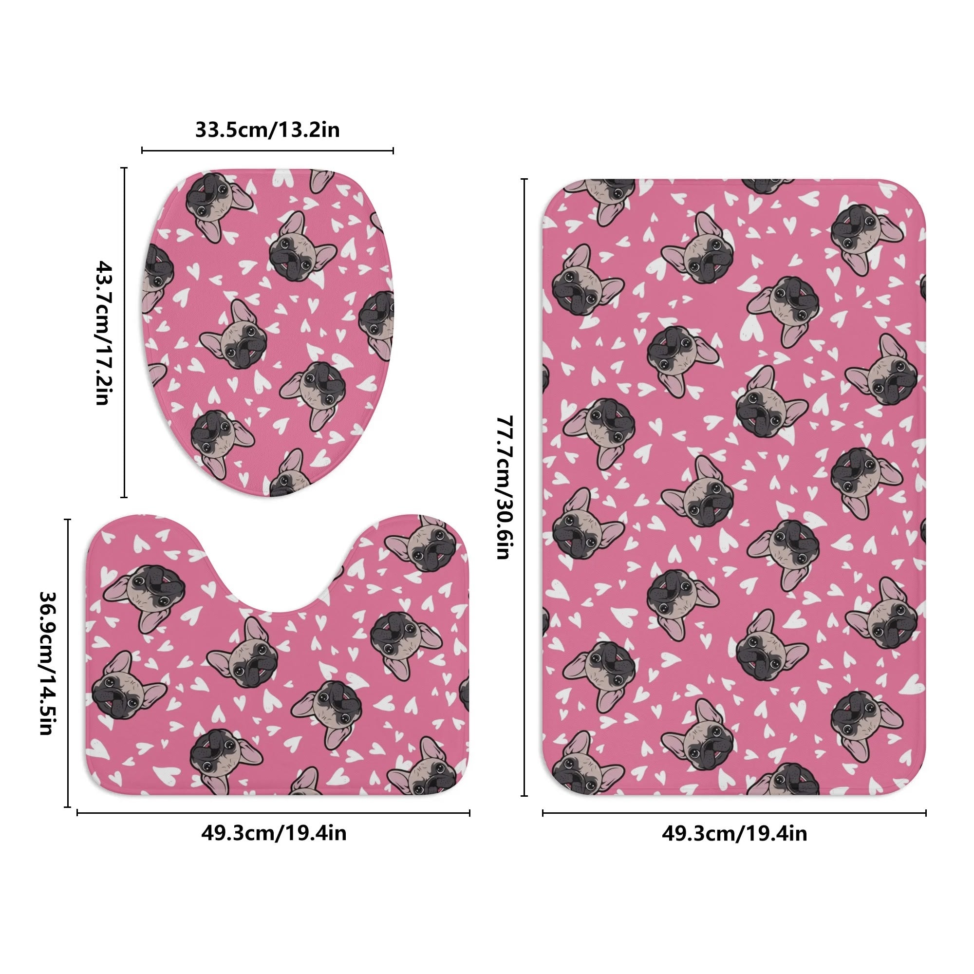 Ivy - Bathroom Toilet Set