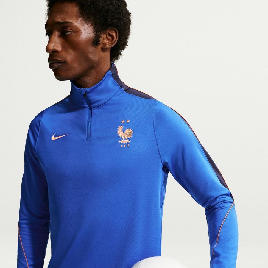 [EFKS] 2026 France Dri FIT Strike Drill World Cup Game Royal/Blackened Blue/Metallic
