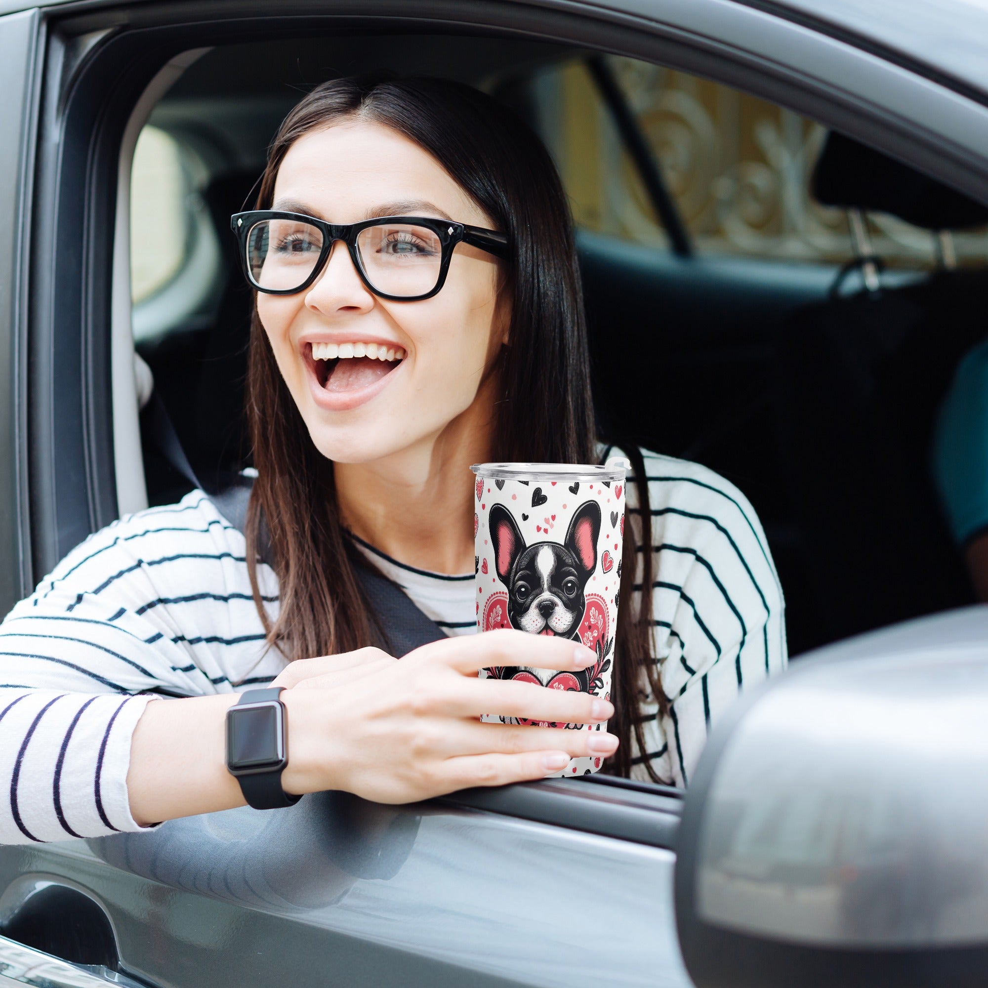 Safe Jack - Frenchie Tumbler Outdoor Use | Vet-recommended