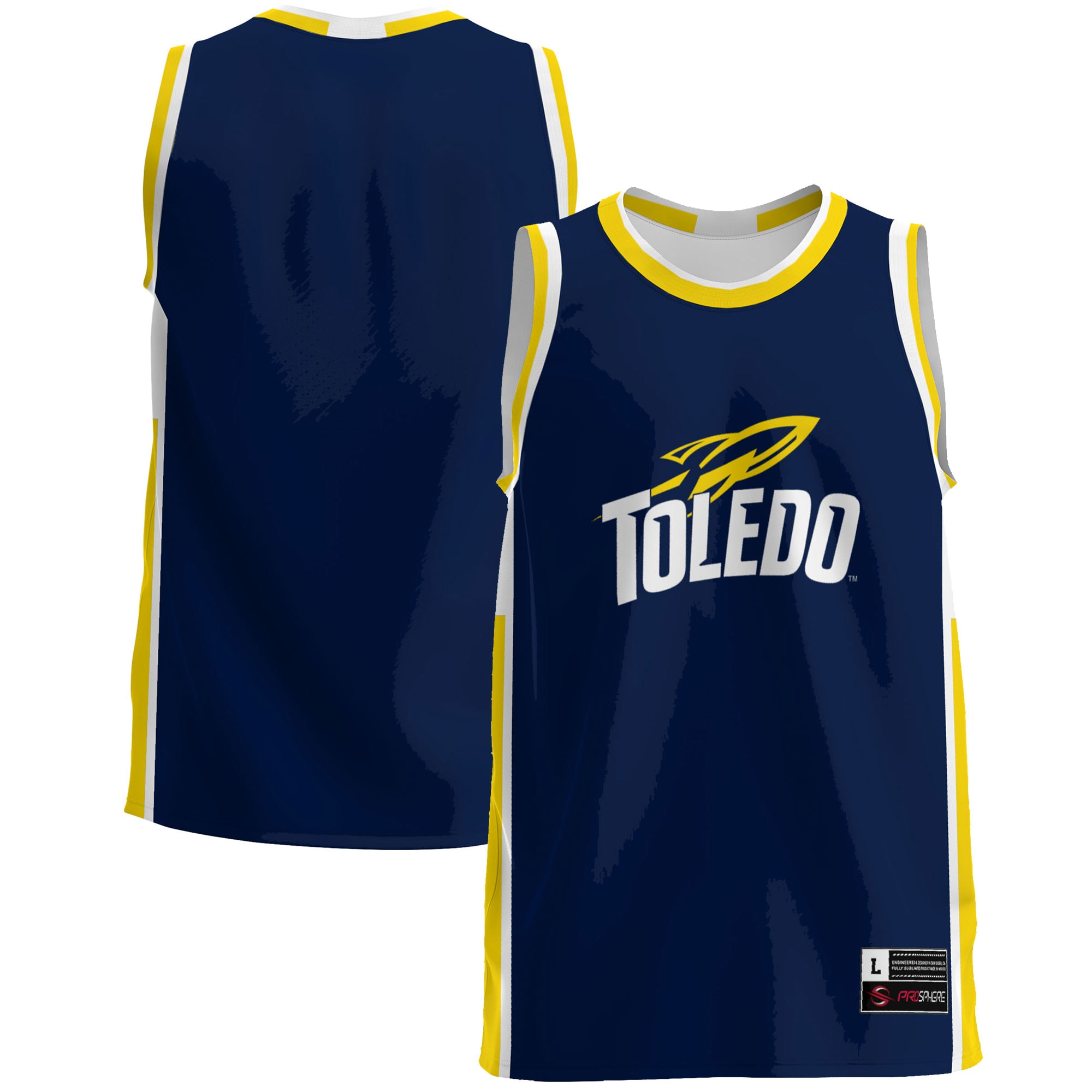 [NJP] Women's Toledo Rockets GameDay Greats Lightweight Basketball Jersey - Blue
