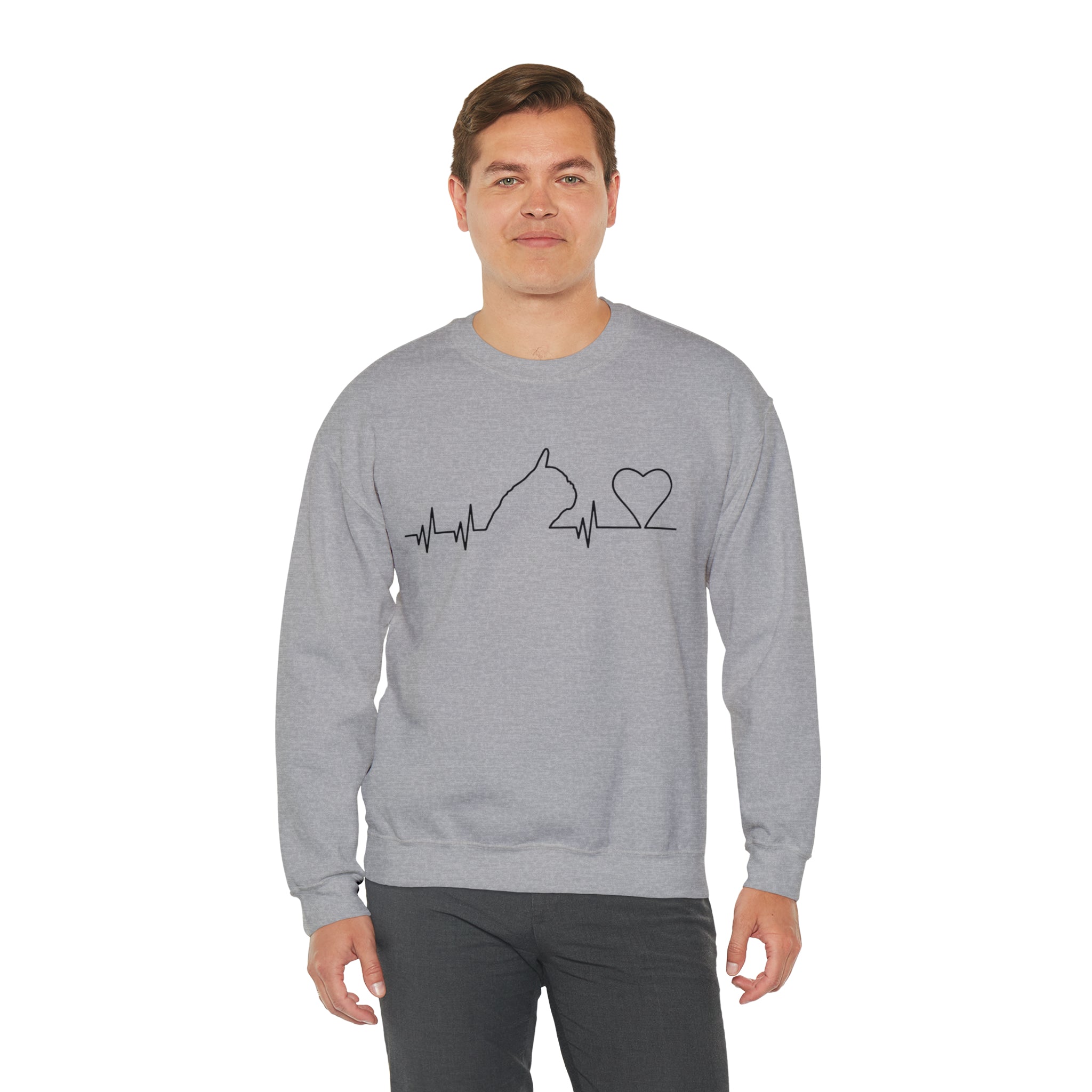 Frenchie ECG - Unisex Sweatshirt