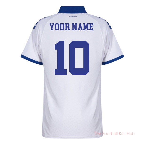Matchday Premium Serbia 2025-2026 Away Shirt (Your Name)