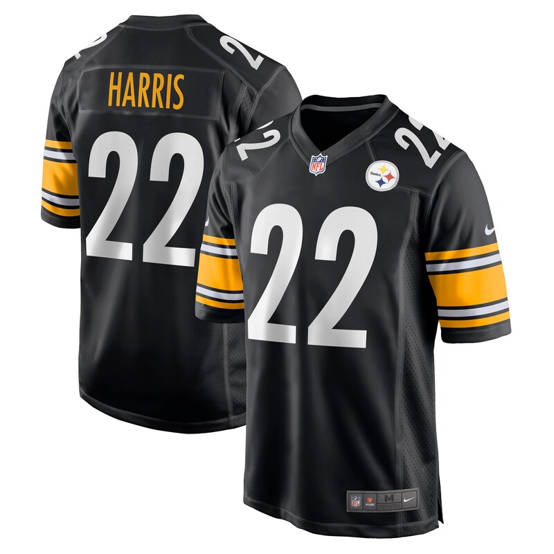 None Najee Harris PIT Steelers Iconic Affordable Jersey Football Appar