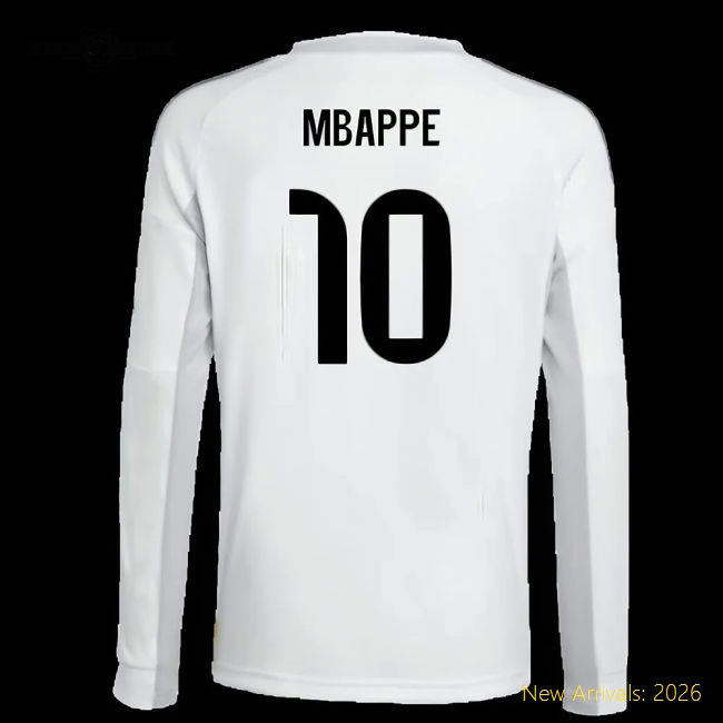 Safe Football Team Kids Mbappe Jersey 2025-2026 Machine-washable