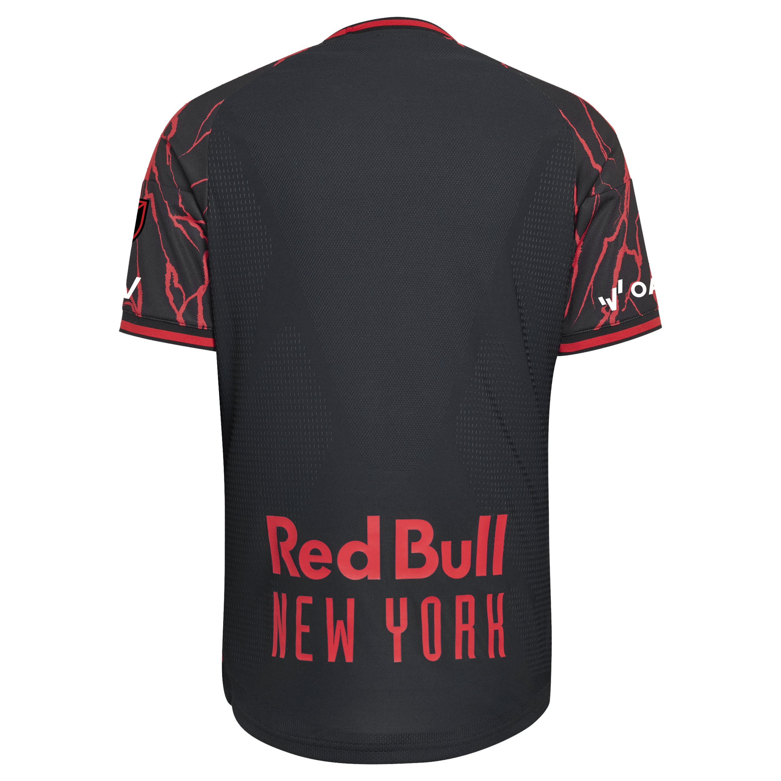 [SJH] New York Red Bulls 2026 The Rooted Kit On-Field Authentic Patch Jersey - Black
