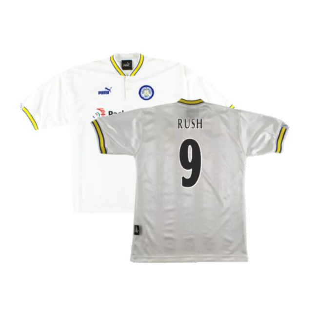 Authentic Design True Leeds Home Shirt L Mint Rush #9 Latest Editi...