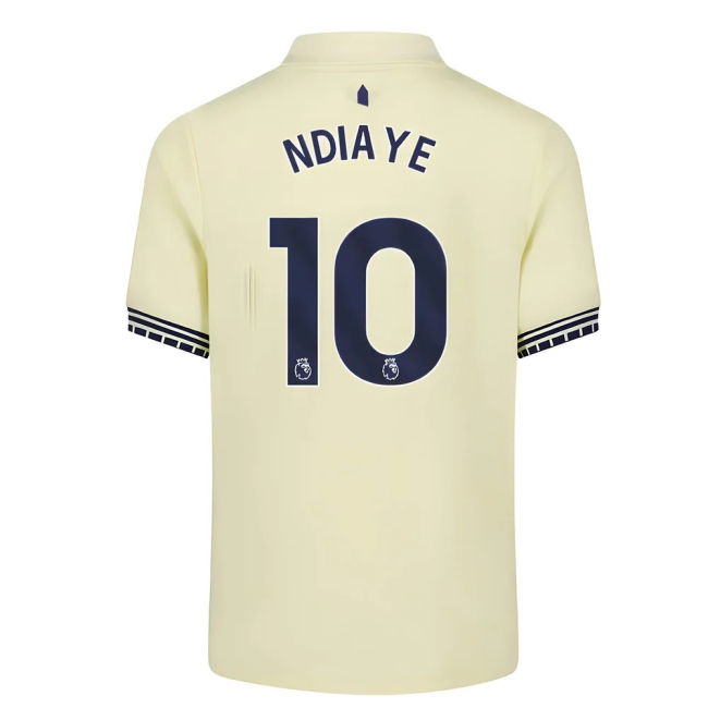 2025-2026 Everton Away Shirt - Kids (Ndiaye 10) | Authentic Design