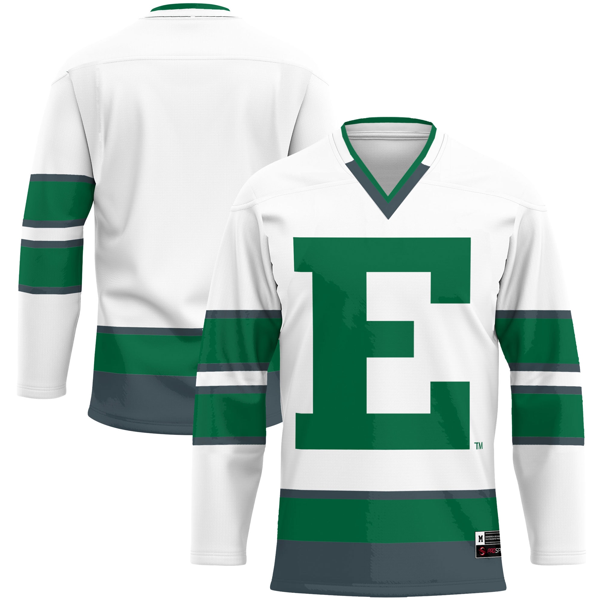 [DDG] Eastern Michigan Eagles GameDay Greats Hockey Jersey - Green