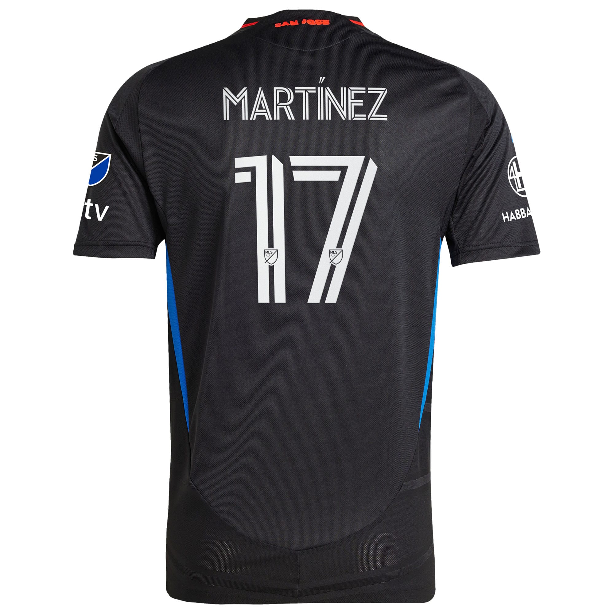 [SJH] Josef Martinez San Jose Earthquakes 2025 Headliner Authentic Player Jersey - Black
