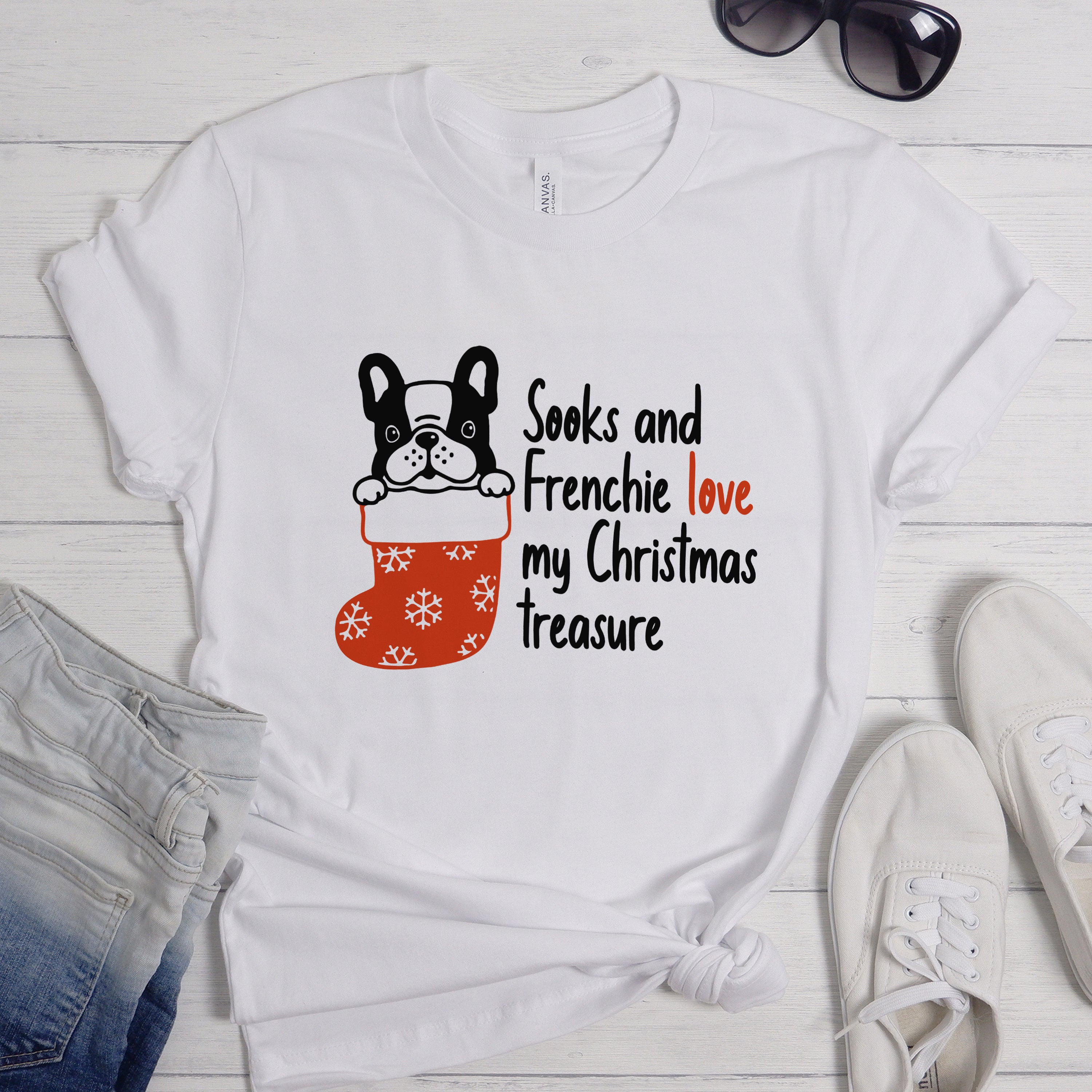 Frenchie Ans Socks - Stylish Unisex T-shirt Everyday Use | Comfy Fit