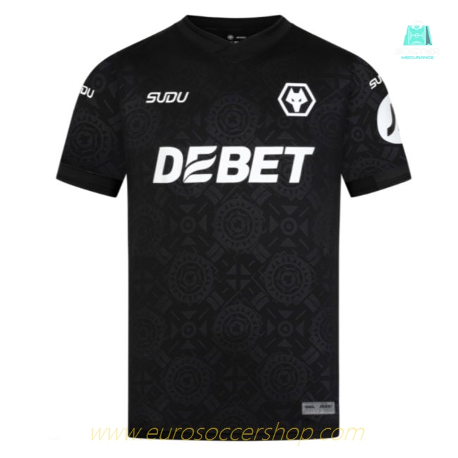 2025-2026 Wolves Goalkeeper Home Shirt (Black) (King 40)