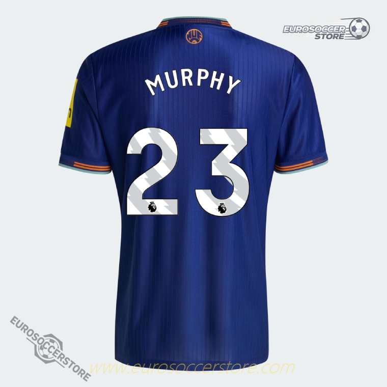 Newcastle United Third Jersey 25-26 (Player Version) with MURPHY 23
