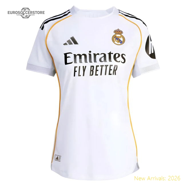 Real Madrid Home Kit 2025-2026 Match Replica Jersey