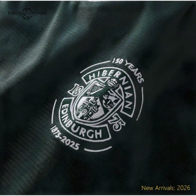 2025-2026 Hibernian Home Fan Version Womens Shirt For Match Day