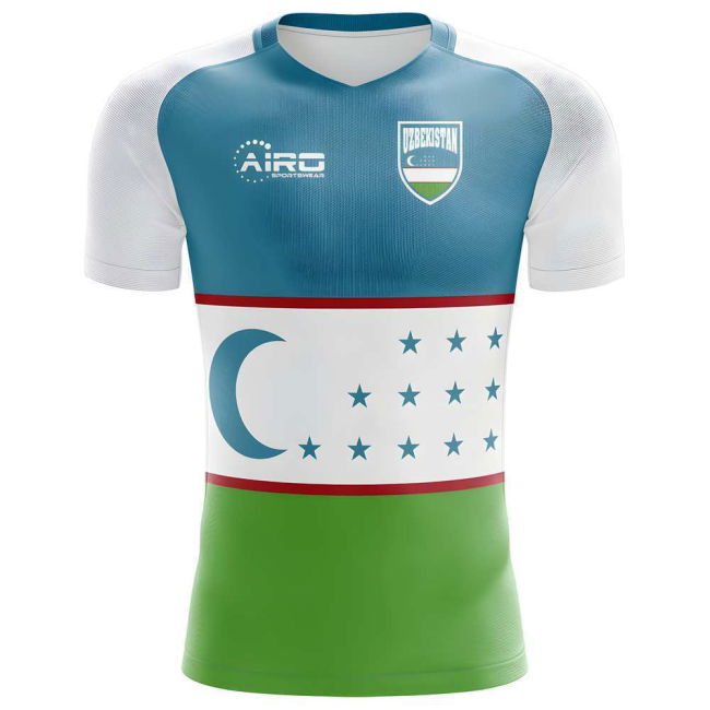 Womens Uzbekistan First Team Pro Level Home Professional Jersey