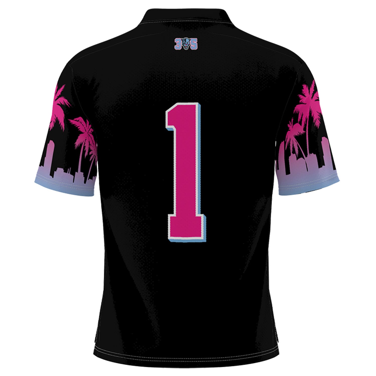 #1 FIU Panthers GameDay Greats Miami Vice 2026/2027 Football Jersey - Black