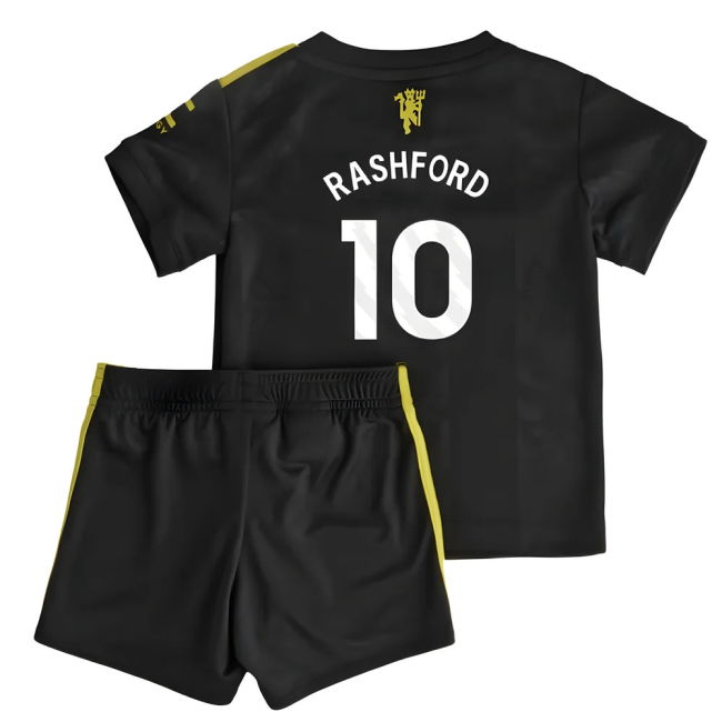 2025-2026 Manchester United Third Baby Kit (Rashford 10)