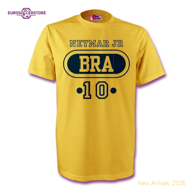 Neymar Jr Brazil Bra T-shirt (yellow) - Kids