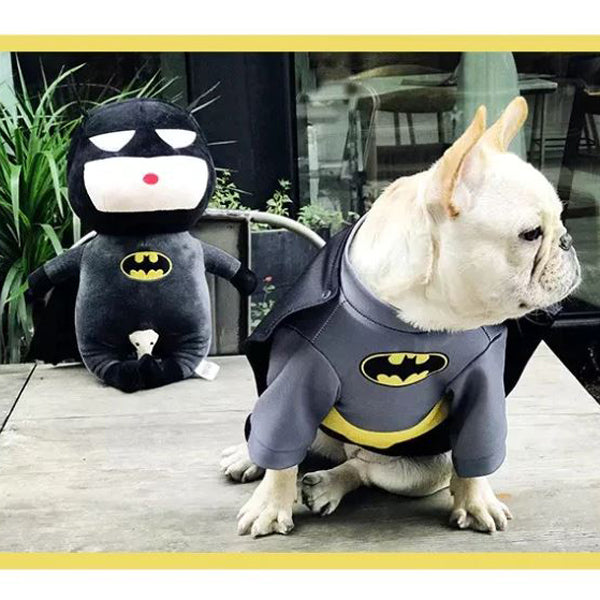 French Bulldog French Bulldog Batfrenchie Cosplay Clothes Warm Dog Outfit