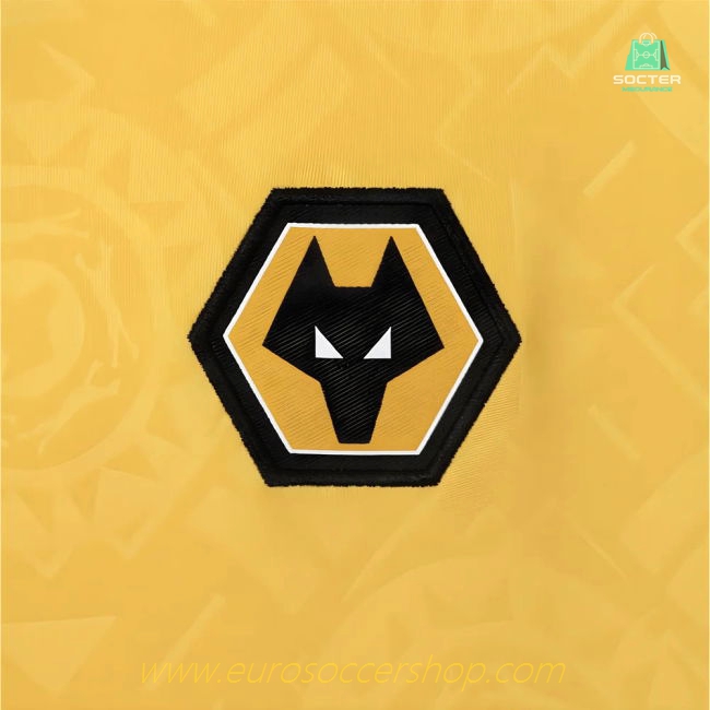 2025-2026 Wolves Long Sleeve Home Shirt - Kids (Bellegarde 27)