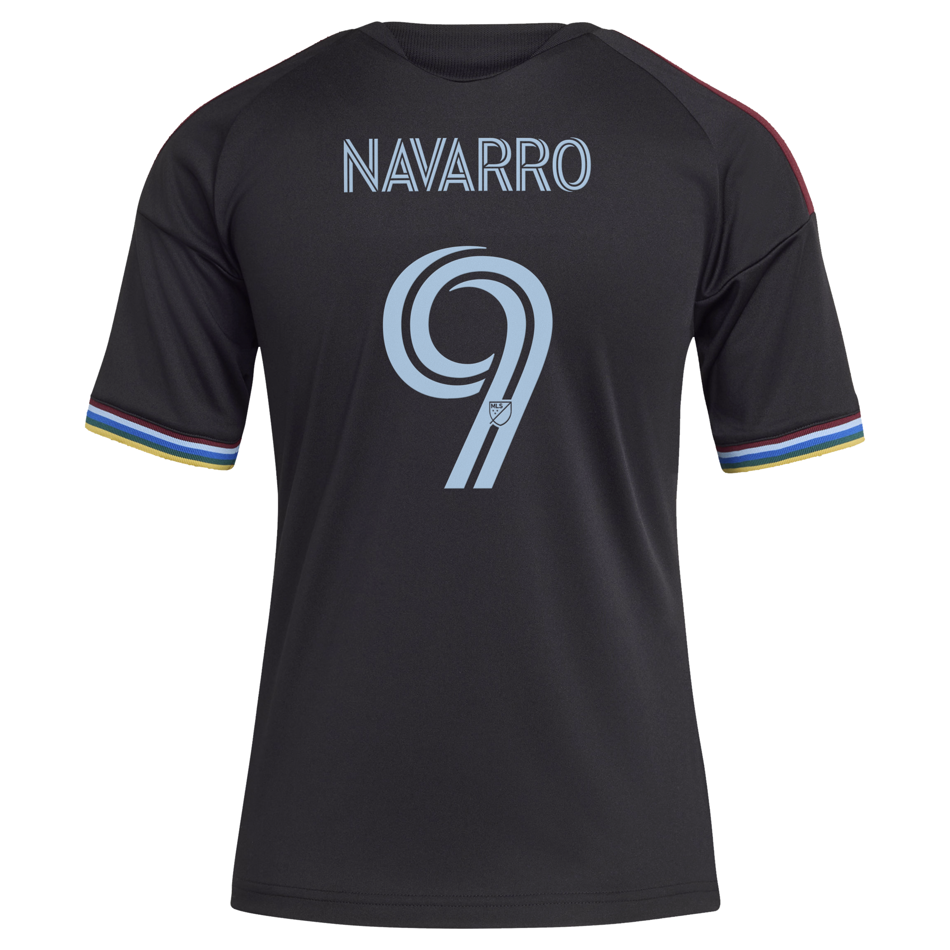 [SJH] Rafael Navarro Colorado Rapids Youth 2026 Colorful Colorado Replica Jersey - Black