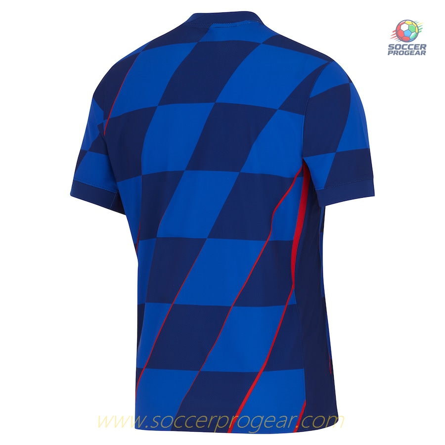 Croatia Away Match Team Jersey 2024-25 Edition