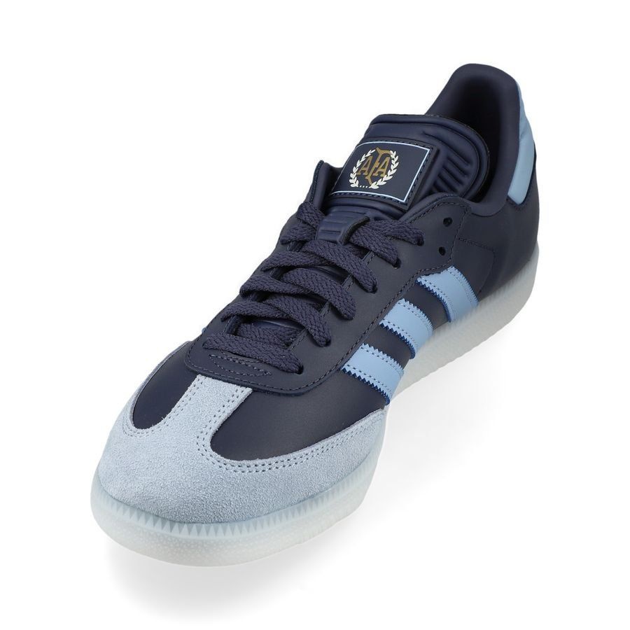 adidas Samba Argentina 50 Years Anniversary - Shadow Navy/Ambient Sky/Gold Metallic LIMITED EDITION