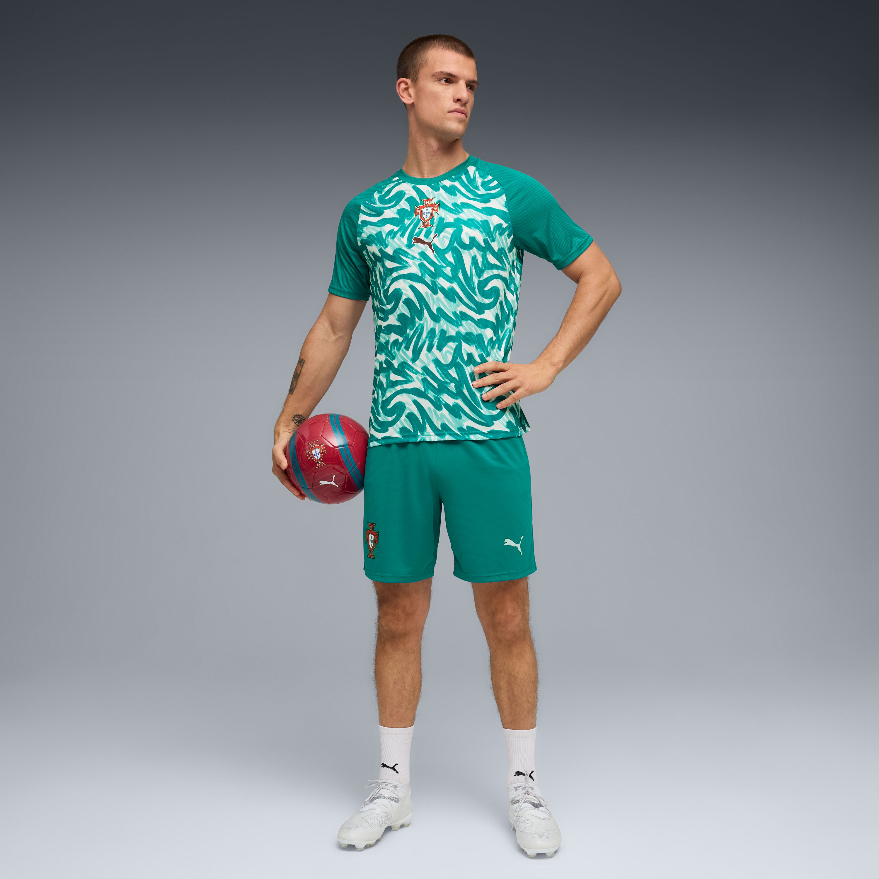 [SJH] Portugal National Team 2026 Pre-Match Jersey Top - Green