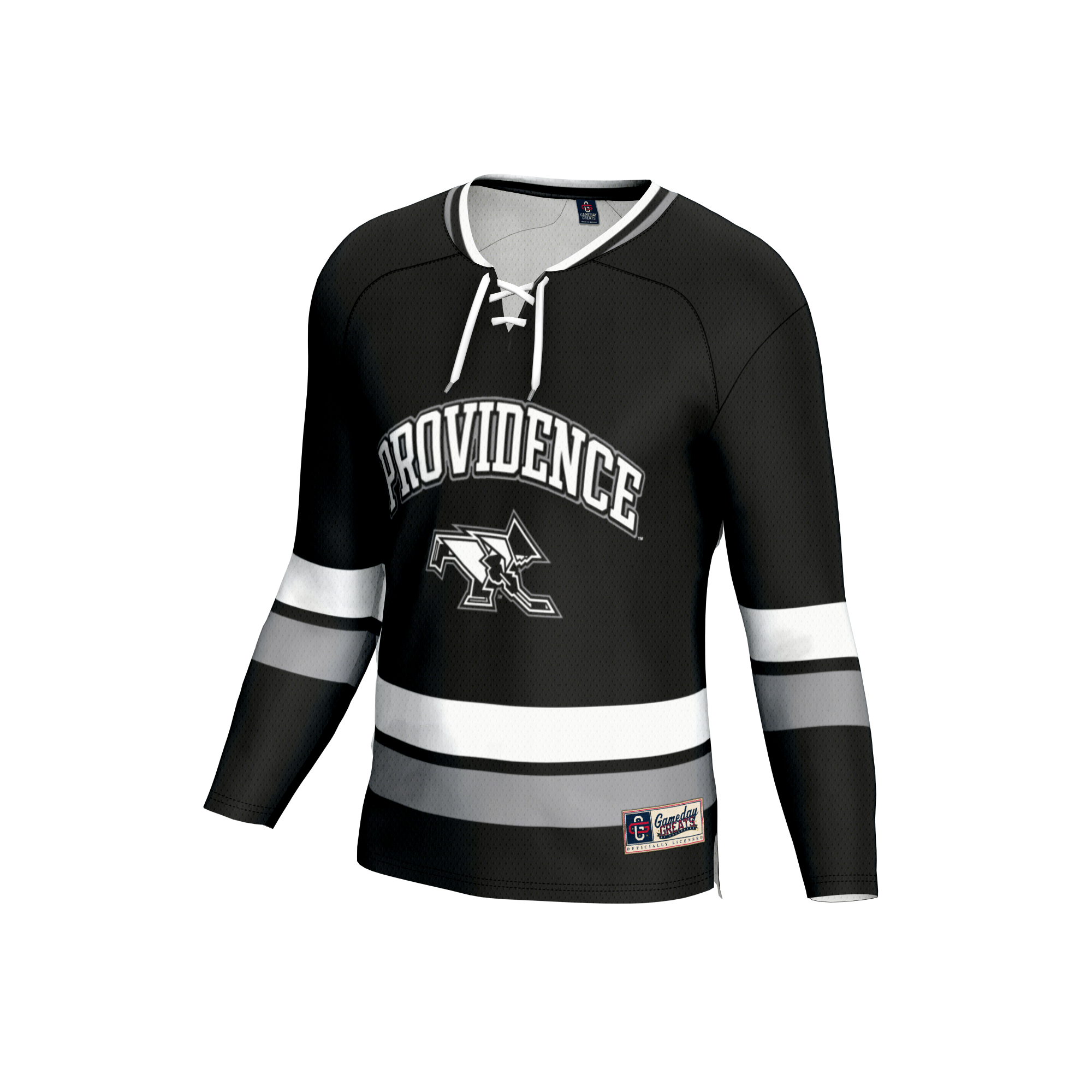 [DDG] Providence Friars GameDay Greats Unisex Lightweight Men's Hockey Fashion Jersey - Black