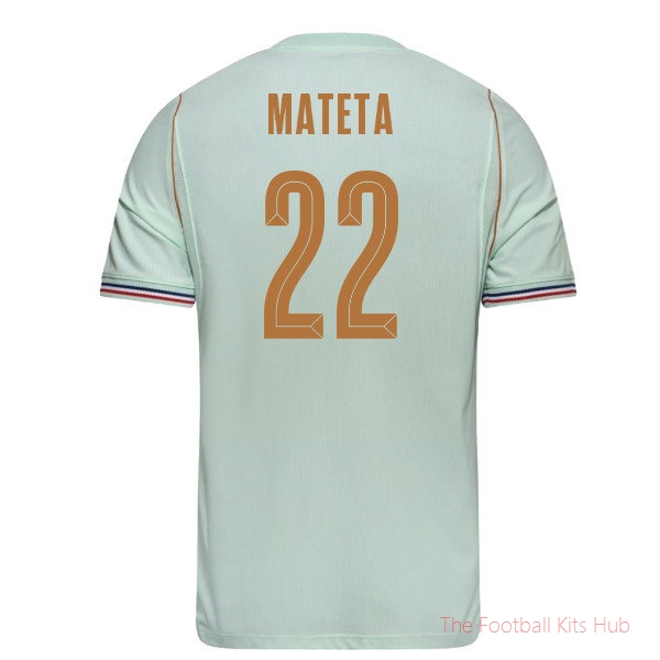 2026-2027 France Away Shirt (Kids) (Mateta 22)