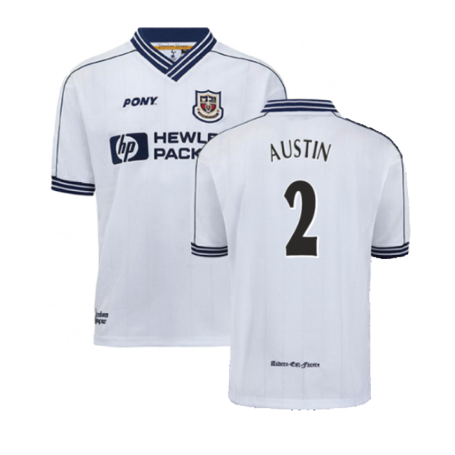 Official 1997-1999 Tottenham Home Pony Retro Shirt (austin 2)