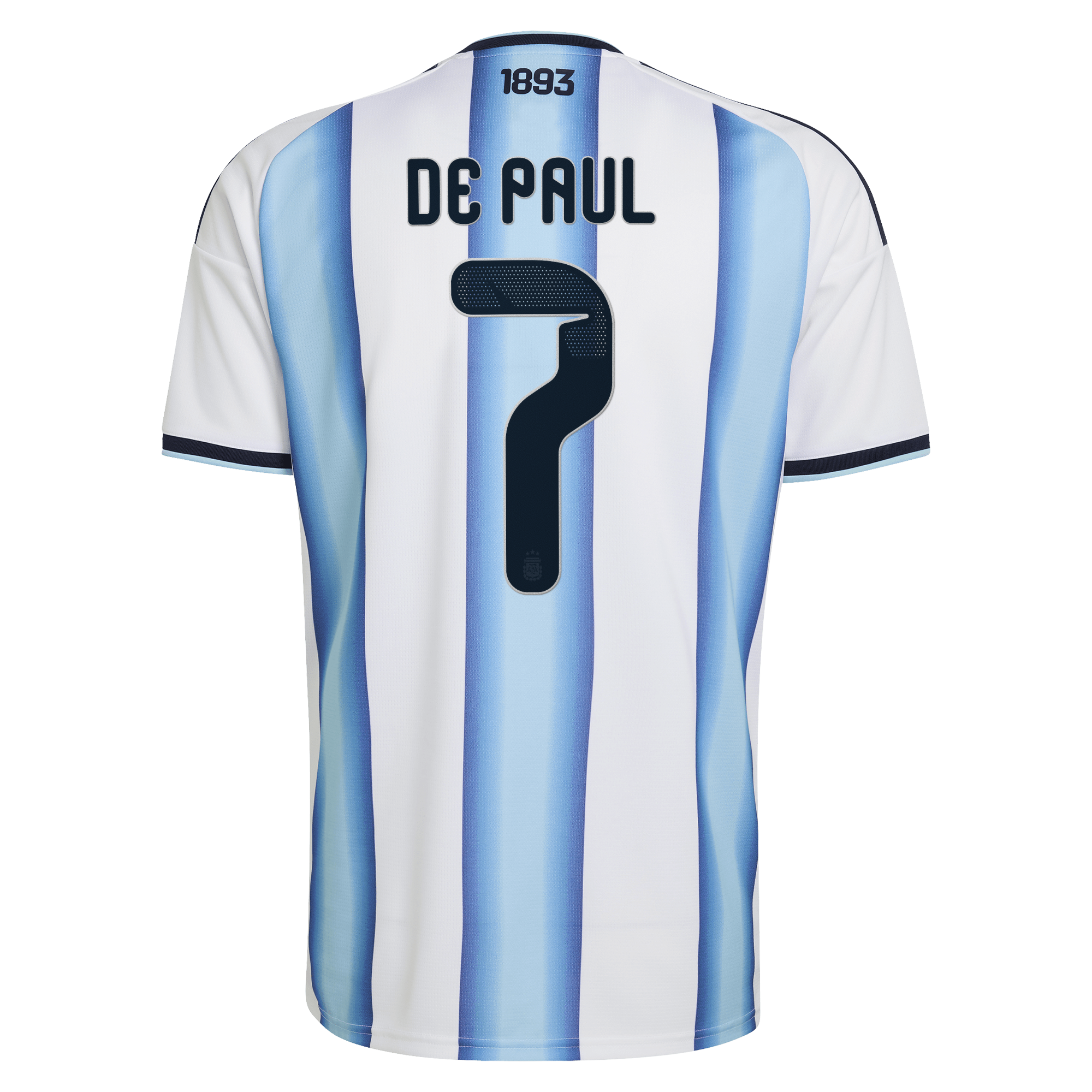 [SD] Rodrigo De Paul Argentina National Team 2026 Home Replica Jersey - White