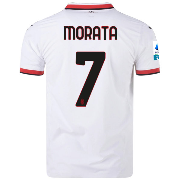 AC Milan Morata 2024-2025 UCL Away Jersey – Authentic Shirt