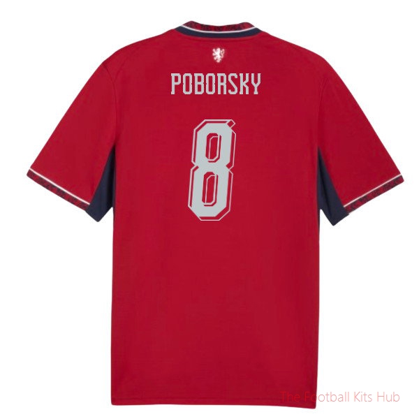 [JED] 2026/27 Czech Republic Home Shirt (Poborsky 8)