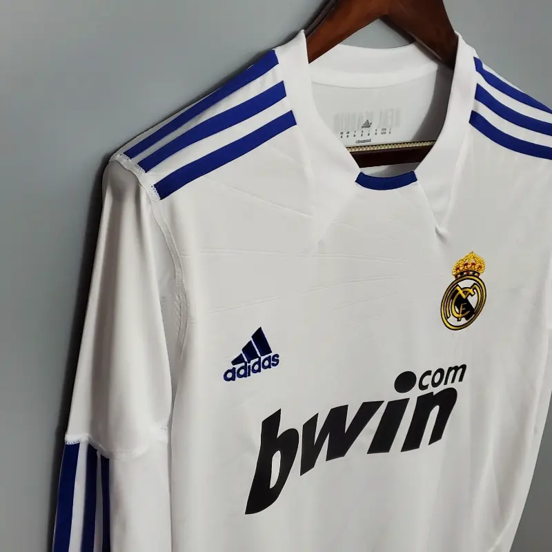 2010-2011 Real Madrid Long Sleeve Jersey retro kit