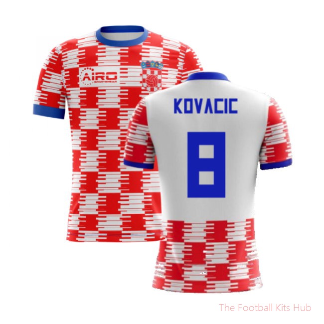 2025-2026 Croatia Home Concept Shirt (Kovacic 8)