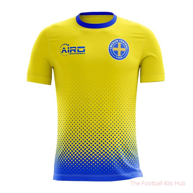 2025-2026 Sweden Home Concept Football Shirt - Baby