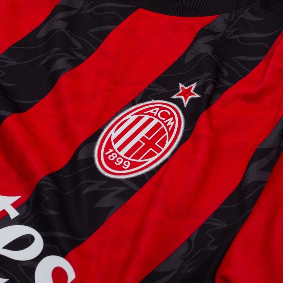 Milan Home Shirt 2025/26 Long Sleeves In Multiple Adult Sizes