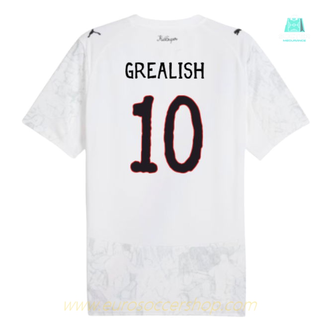 2025-2026 KIDSUPER x Manchester City CWC Shirt (White) (Grealish 10)