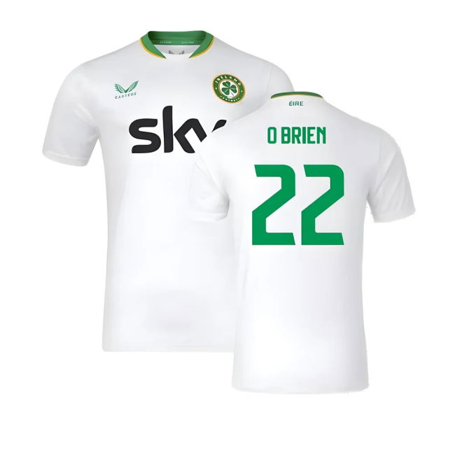 2024-2025 Republic Of Ireland Away Shirt (O Brien 22) Authentic